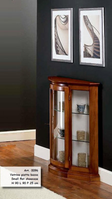 Vitrinen Glas Schaf Brong Vitrin Wunnzëmmer Holz Kommod Luxus Miwwel Neie