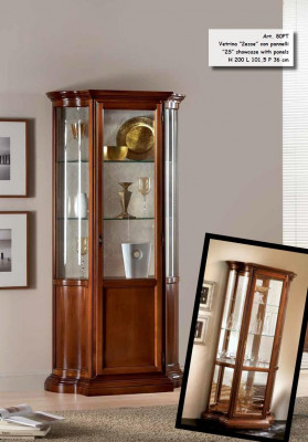 Vitrine Glas Schaf Braun Luxus Italienesch Miwwele Vitrinnen Schief Wohnzimmer