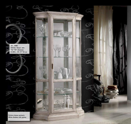 Vitrine Glas Schaf Weiss Luxus Italienesch Miwwelen Vitrinnen Schief Wuonzëmmer