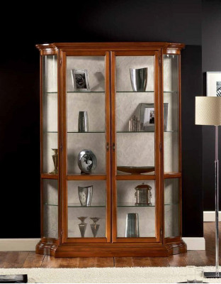 Glasvitrine Luxus Vitrinen Schief Braun Vitrine Klassesch Italienesch Miwwelen