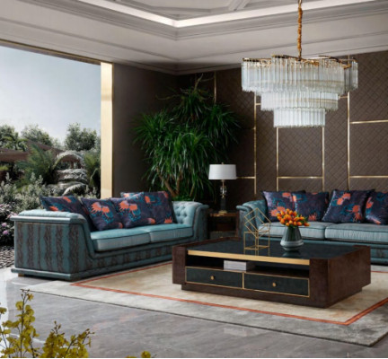 Couchtisch Dësch Sofa Design Dëscher Holz Wunnzëmmer Säitendësch Neit Couch