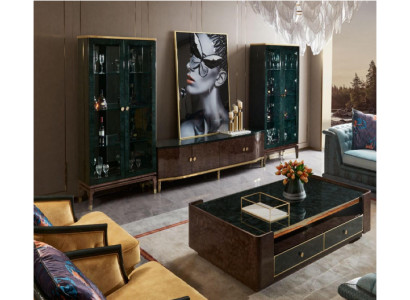 Modernen Canapé Dësch Sofa Design Dëscher Holz Wunnzëmmer Dekor Niewendësch