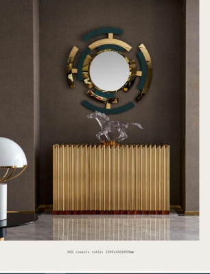 Konsol heichschräin Anrichte Wand Dielen Dësch Modern Konsolendësch