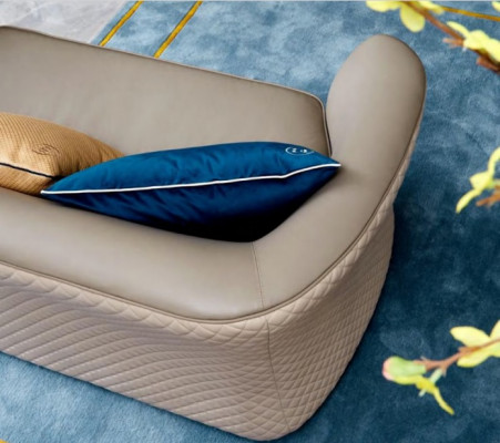 Luxus Miwwelen Sofagarnitur Couch Sofa Polster 421-Sëtzer mat 2x Dëscht 5-Stéck.