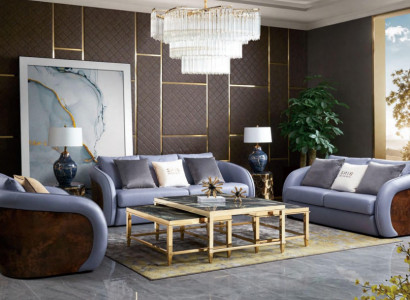 Sofagarnitur 321 Sëtzer Wunlandschaft Sofa Couch Polster Garnitur Sofas Lieder