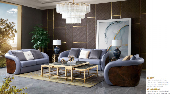 Couchtisch Kaffisdësch Bäitstelltësch Designer Wunnzëmmertësch Dëscher 3 Stéck Nei