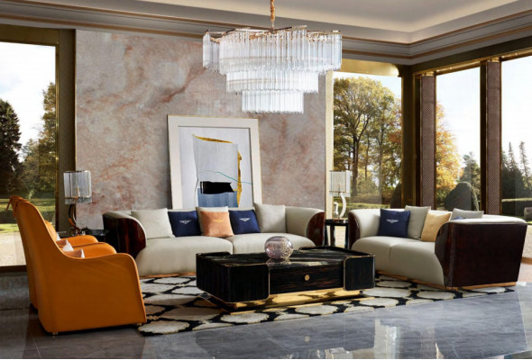 Sofa Garnitur 421 Sëtzer Set Design Sofas Polster Couchen Modern Couch Lieder Nei
