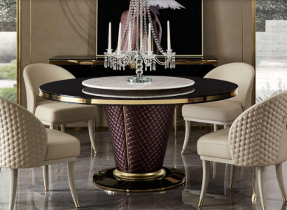Stull 1x Iesszëmmer gepolstert Stull Télé Lounge Club Lieder Sëtz Fauteuil Luxus