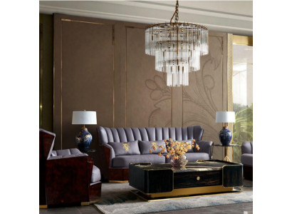 Lieder Sofa 3 Sëtzer Sofa Polstersofaen Design Luxus Canapé Miwwelen Drësëtzer Nei