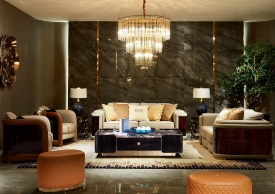 Polster Couchen Canapé Modern Luxus Sofagarnitur 321 Sëtzer Set Design