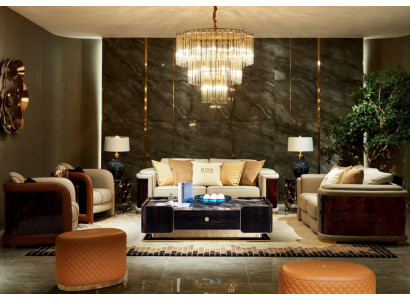 Polster Couchen Canapé Modern Luxus Sofagarnitur 321 Sëtzer Set Design