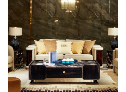 Dreisëtzer Couch Polster Design Canapé Modern 3er Sëtz Zëmmer Miwwelen Luxus