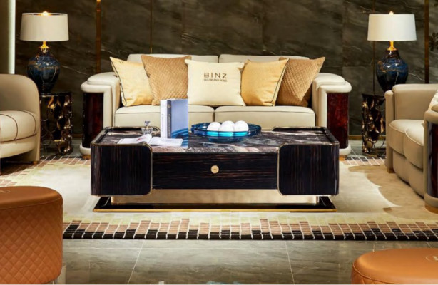 Luxus Wunnzëmmer Dësch, Couchdësch, Holzdësch, Design Dëscher, Style Miwwelen