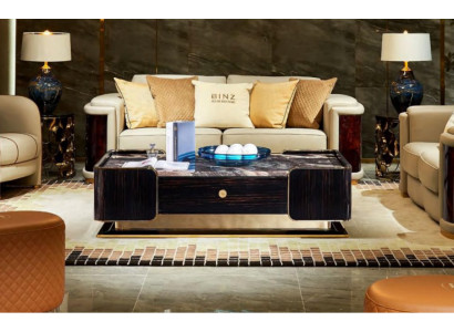 Luxus Wunnzëmmer Dësch, Couchdësch, Holzdësch, Design Dëscher, Style Miwwelen