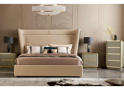 Duebelbett Schlofkummer Hotel Bestiet Luxus Bett 2x Nuetsdësch 3tlg. Set Better