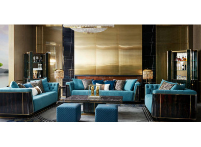 Luxus Canapé Table Kaffisdësch Niewendësch Designer Dësch Wunnzëmmerdësch