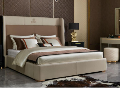 Design Schlofkummer 6-deel Komplettset Bett Noperzëch Schminktisch