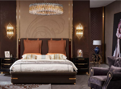 Bett Këssen Design Luxus Metall Duebel Better Bestietnes Schlofzëmmer Lieder