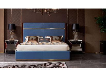 Klassescht Bettergestell Lieder Bett Blo Luxus Better Schlofkummer Miwwelen
