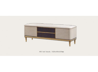 Design Hocker Bänk Luxus Pouf Fousshocker Miwwel Polsterhocker Sëtzocker