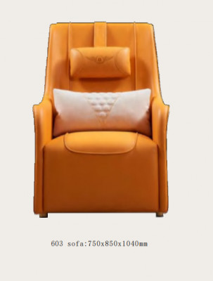 Relax-Fauteuil Lieder Lounge Club Gepolstert Design Canapé Luxus Sofa Sëtz Miwwel Neit