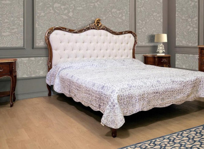 Bett 2x Nuetsdësch 3 tlg. Schlofzëmmer Set Design Miwwelen Modern Luxus Better Nei