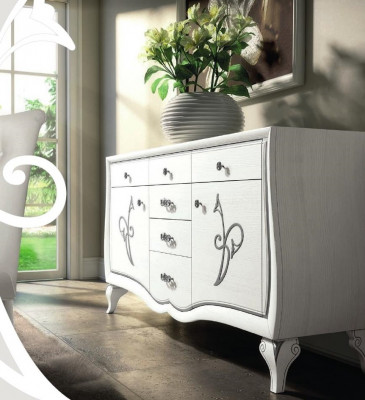 Kommode Sideboard Kommoden Designer Luxus Schief Schief aus Holz Modern Nei