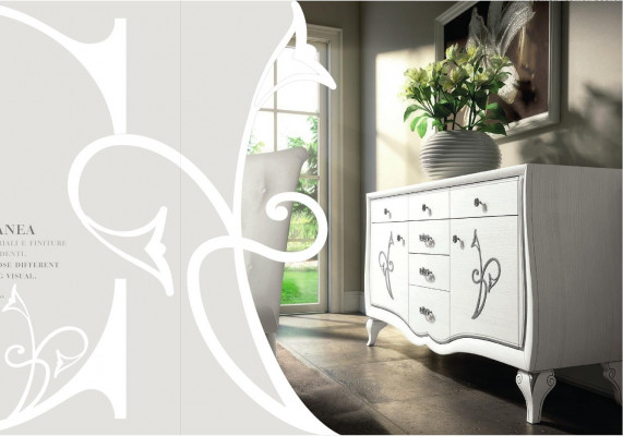Kommode Sideboard Kommoden Designer Luxus Schief Schief aus Holz Modern Nei