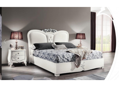 Luxus Bett Modern Better Betterahmen Duebel Holz Bettergestelle Schlofzëmmer Wäiss