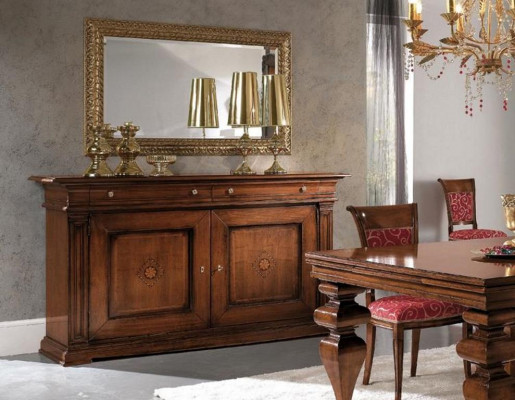 Kommode Wunnzëmmer Kommode Schief Holz Sideboard Schaf Schief Massiv Nei