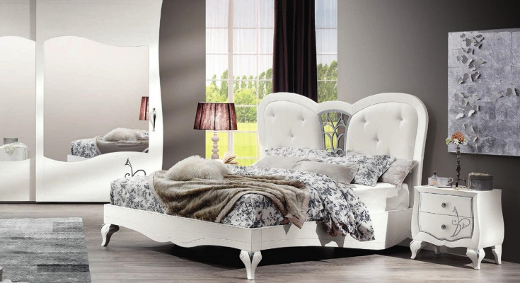 Bett Këssen Design Luxus Duebel Hotel Better Schlof Zëmmer Bettgestell Holz