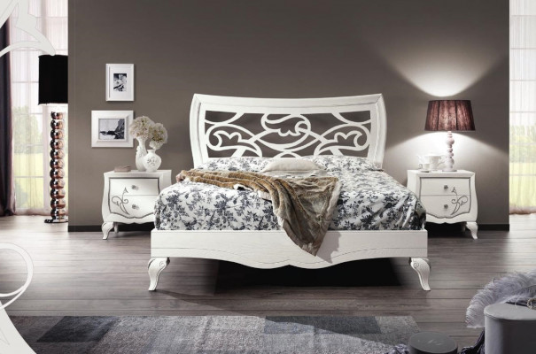Schlofkummer Bett Nuetsdësch Garnitur Grupp Better Duebel Bettgestell 3tlg. Nei