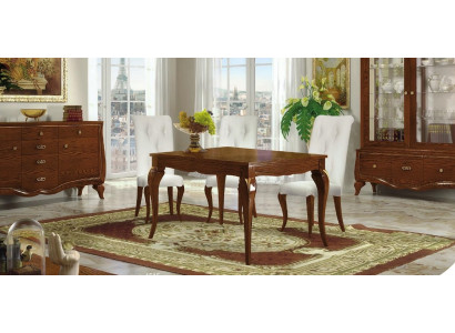 Iessdësch Auszéihedësch Dësch Holz Dëscher Modern Design Iesszëmmer Iess Luxus Miwwelen