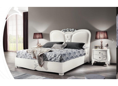 Schlofzëmmer Bett Nuetsdësch Better Luxus Bettframe Duebel Nuetsdëscher Set 3tlg