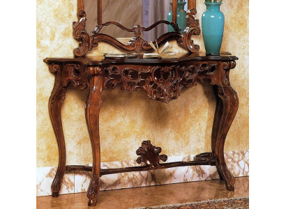 Designer Konsolendësch Holzdësch Konsol Luxus Konsolendëscher Italien Miwwelen