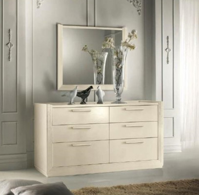 Kommod Spigel Kommodengrupp Holz Design Anrichte Side Schaf Regal Set 2-deelech.