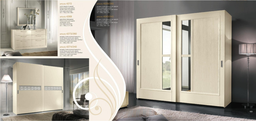 Kommod Spigel Kommodengrupp Holz Design Anrichte Side Schaf Regal Set 2-deelech.