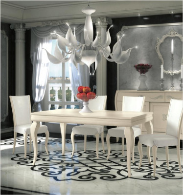 Iessdësch Dësch Auszéierr Dëscher Holz Modern Iessen Iesszëmmer Holzdësch Design nei