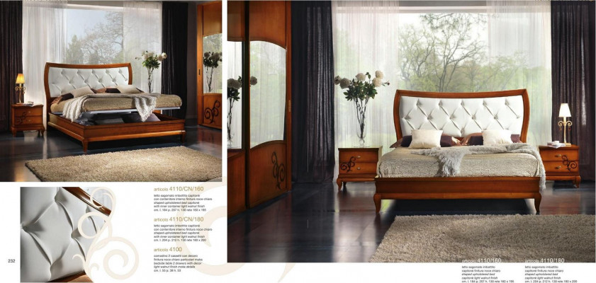Luxus Set 3-deel Schlofzëmmer Bett Nuetsdësch Garnitur Grupp Better Duebel Hotel