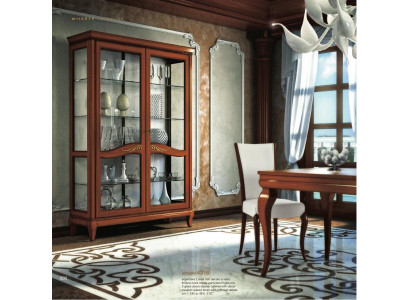 Vitrinn Luxus Schafschëff Vitrinnen Glas Schaf Holz Regal Modern Schief Neit