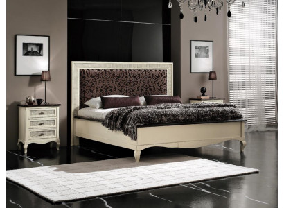 Duebelbett Massivholz Schlofzëmmer Better Design Bett Miwwel Vaccari cav giovanni