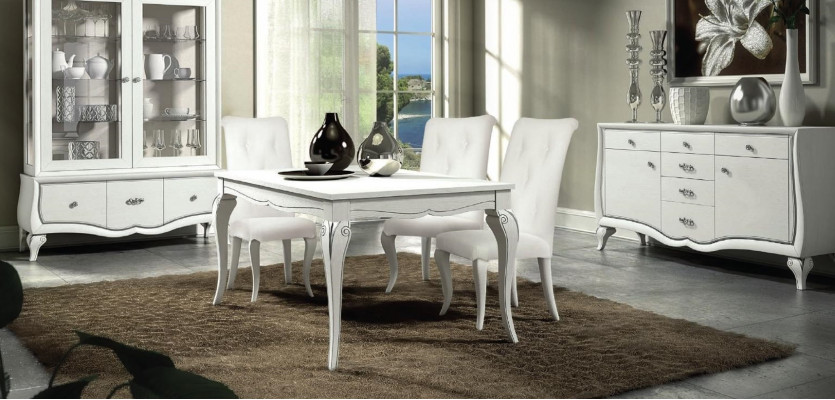 Dësch Holz Dëscher Modern Design Iesszëmmer Iess Luxus Italien Iessdësch Auszéibar