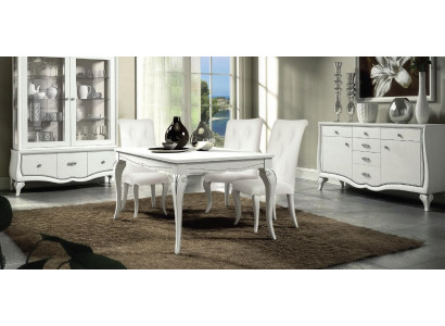 Dësch Holz Dëscher Modern Design Iesszëmmer Iess Luxus Italien Iessdësch Auszéibar