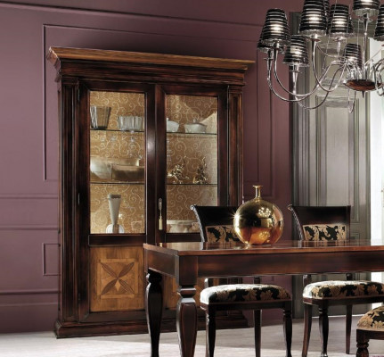 Massivholz Sideboard Wunnzëmmer Sideboard Sideboard Vaccari cav giovanni Vitrinen