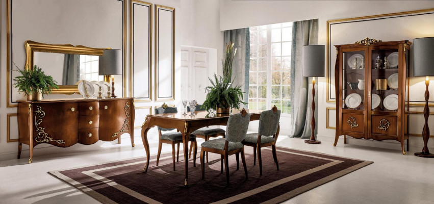 Miwwelen Kommod Sideboard Schaf Klassesch nei Kommoden Holz Schief Anrichte