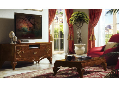 Lowboard Schaf rtv Wunnzëmmer TV Holz Miwwel Schaf Klassesch Sideboard Nei
