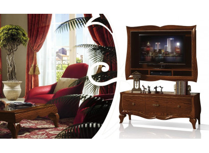 Lowboard RTV Schaf Sideboard Schaf TV Holz Klassesch Kommoud Design Nei