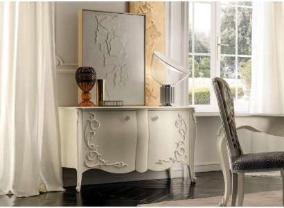 Kommoden Wunnzëmmer Kommode Scheiwen Holz Sideboard Schaf Schief Massiv.
