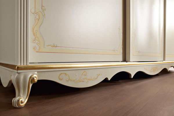 Kleederschaaf Massivholz Schlofzimmermiwwelen Design Kleederschaaf Wäiss Schiefcher