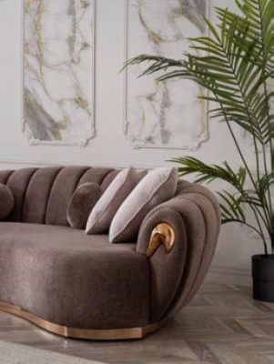 Sofagarnitur Couch Polster Miwwelen Set 3+1 Couchtisch 3tlg. Sëtzpolster Garnituren